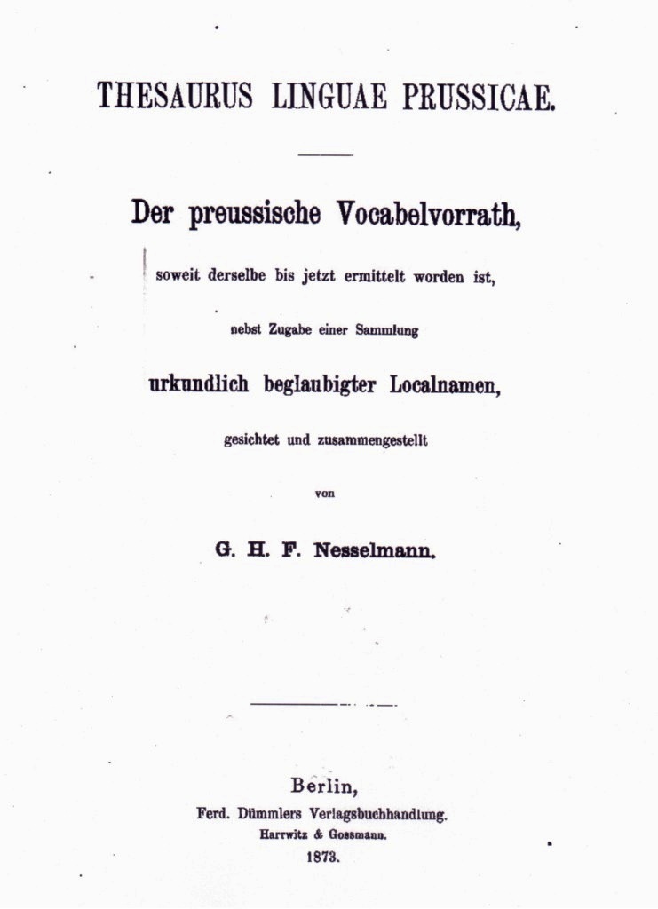 thesaurus lprussicae
